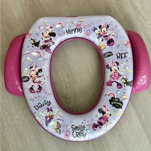 Disney Minnie Mouse Soft Potty Seat Toddlers Potty Seat For Girls